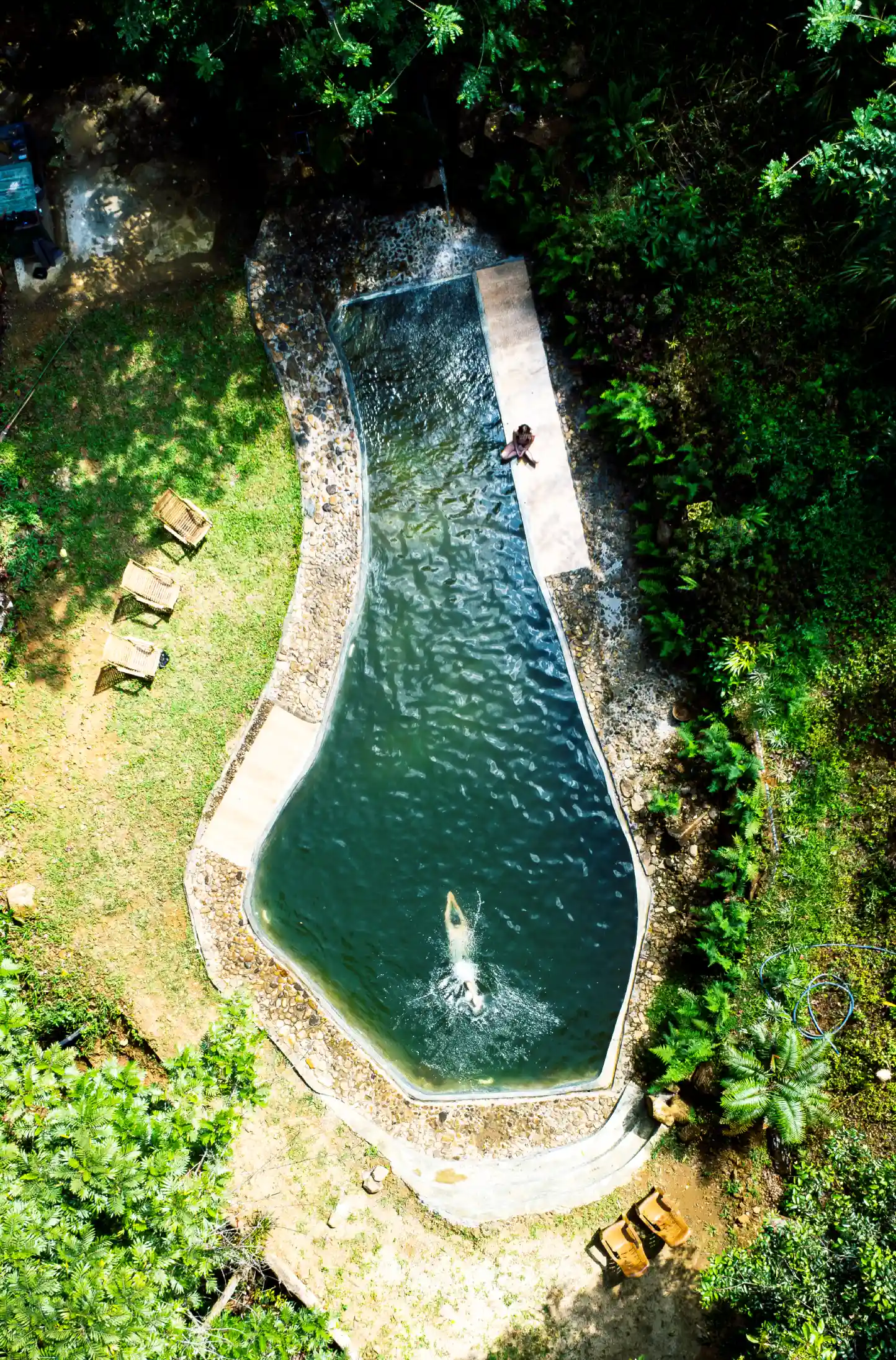 Natural pool at Natural Mystic Sanctuary